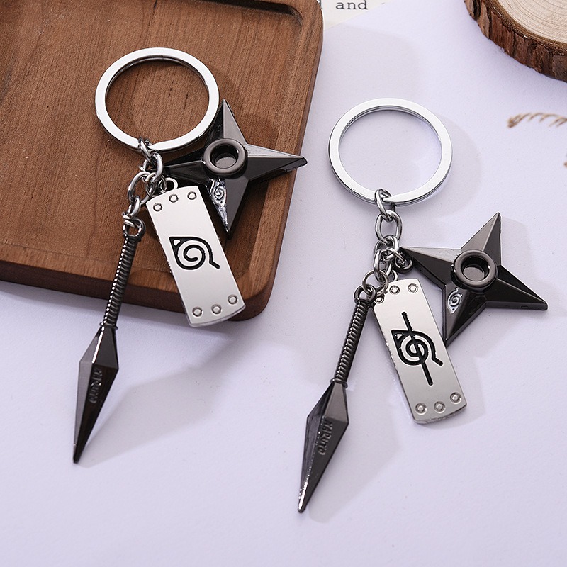 Carabiner Keychain - 반다이 애니메이션 나루토 키체인 자동차 키백