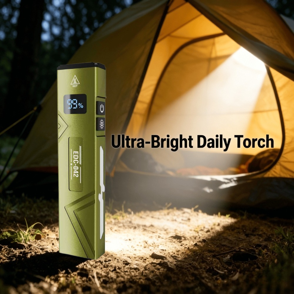 Edc Carry Pen - EDC 손전등 충전식 UV 라이트 마그네틱