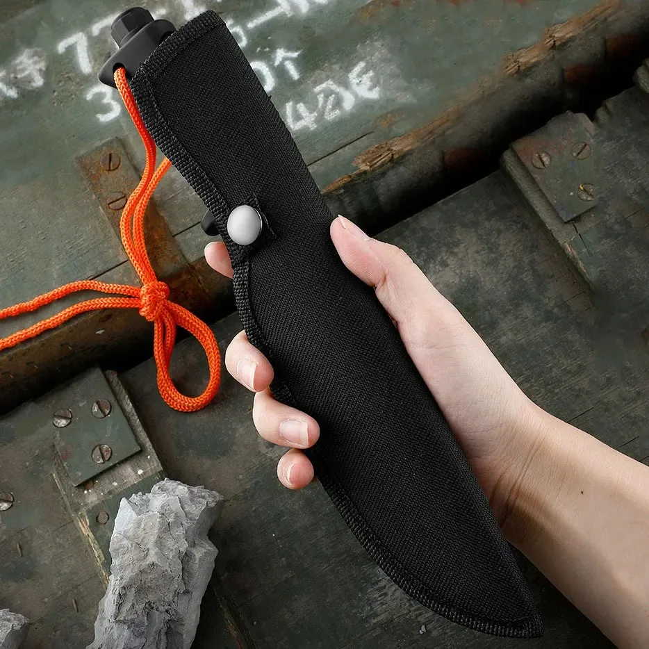 Edc Concealed Carry Knife - 야외용 EDC 고경도 고정날 나이프, 다용도