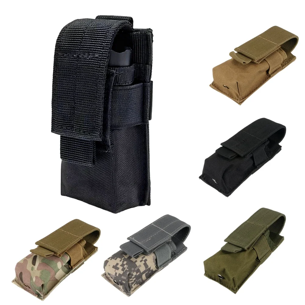 Edc Carry Flashlight - Molle 전술 M5 손전등 주머니 9MM