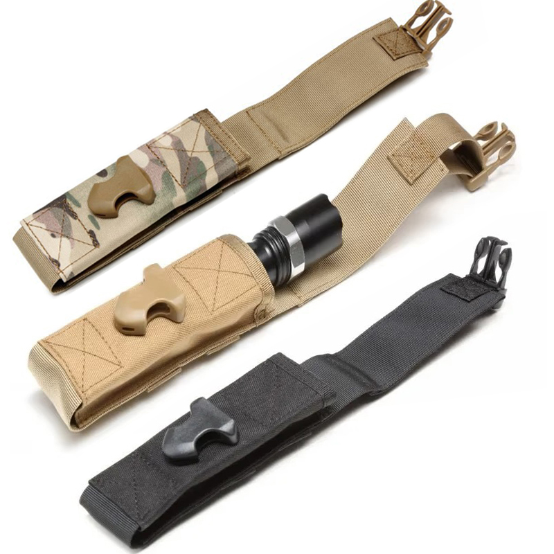 Edc Carry Flashlight - 손전등 주머니 토치 홀더 케이스 Molle