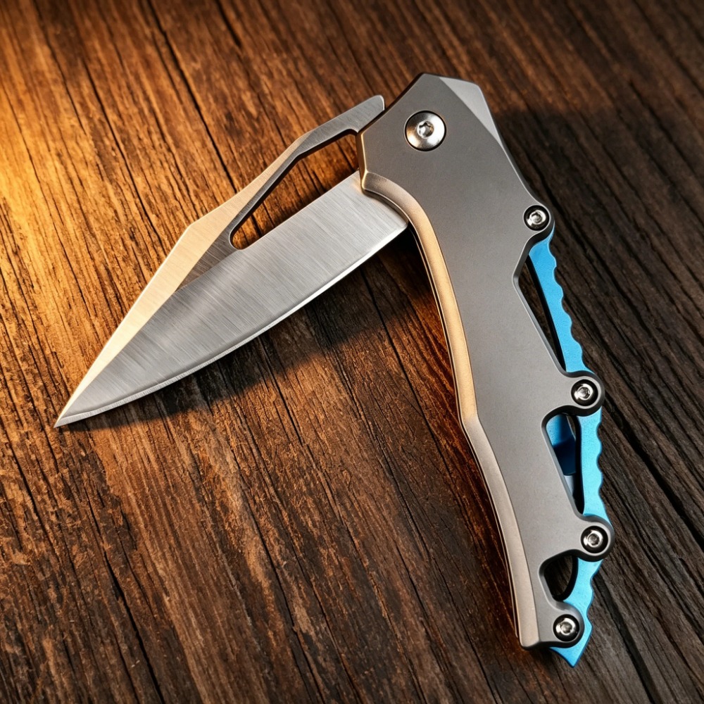 Edc Concealed Carry Knife - 컴팩트 EDC 접이식 칼, D2 스틸