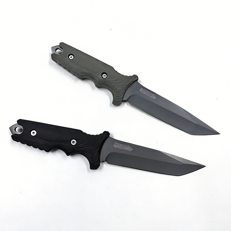 Edc Concealed Carry Knife - 8071 고품질 스테인리스 스틸 직선 나이프