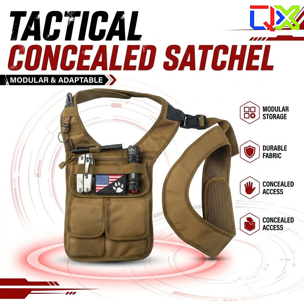 QX 전술용 숨김형 숄더백 겸 겨드랑이 가방, 남성용  - Edc Carry Bag For Men 리뷰 및 가격