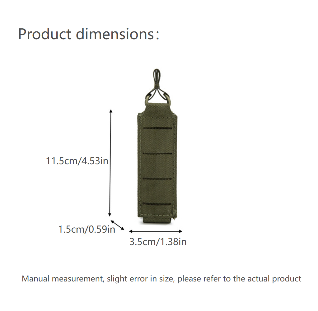 나일론 9mm 매거진 파우치 – 싱글/더블 권총 매거진 - Edc Carry Flashlight 리뷰 및 가격