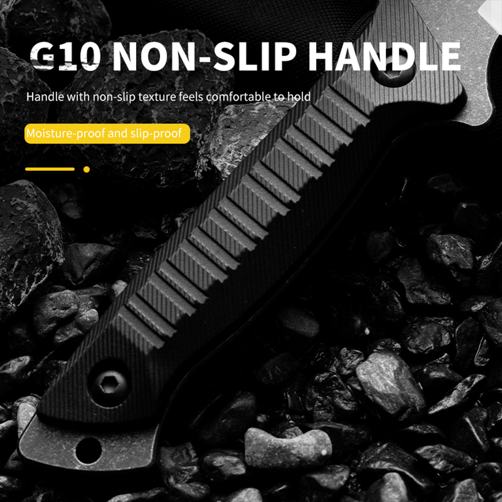 HUANGFU 휴대용 고경도 스틸 야외 칼, 하이킹 캠 - Edc Concealed Carry Knife 리뷰 및 가격