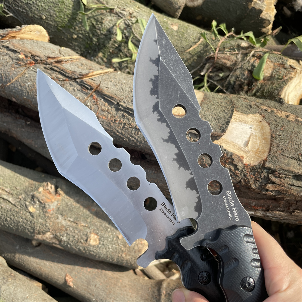풀탱 고품질 ATS-34 블레이드 포켓 나이프 야생 캠 - Edc Concealed Carry Knife 리뷰 및 가격
