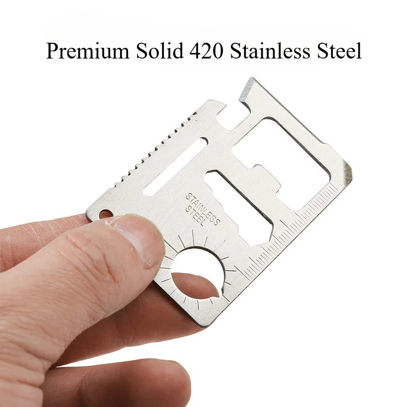 1Pc EDC 신용 카드 나이프 스테인레스 스틸 다목적 - Multitool Credit Card 리뷰 및 가격