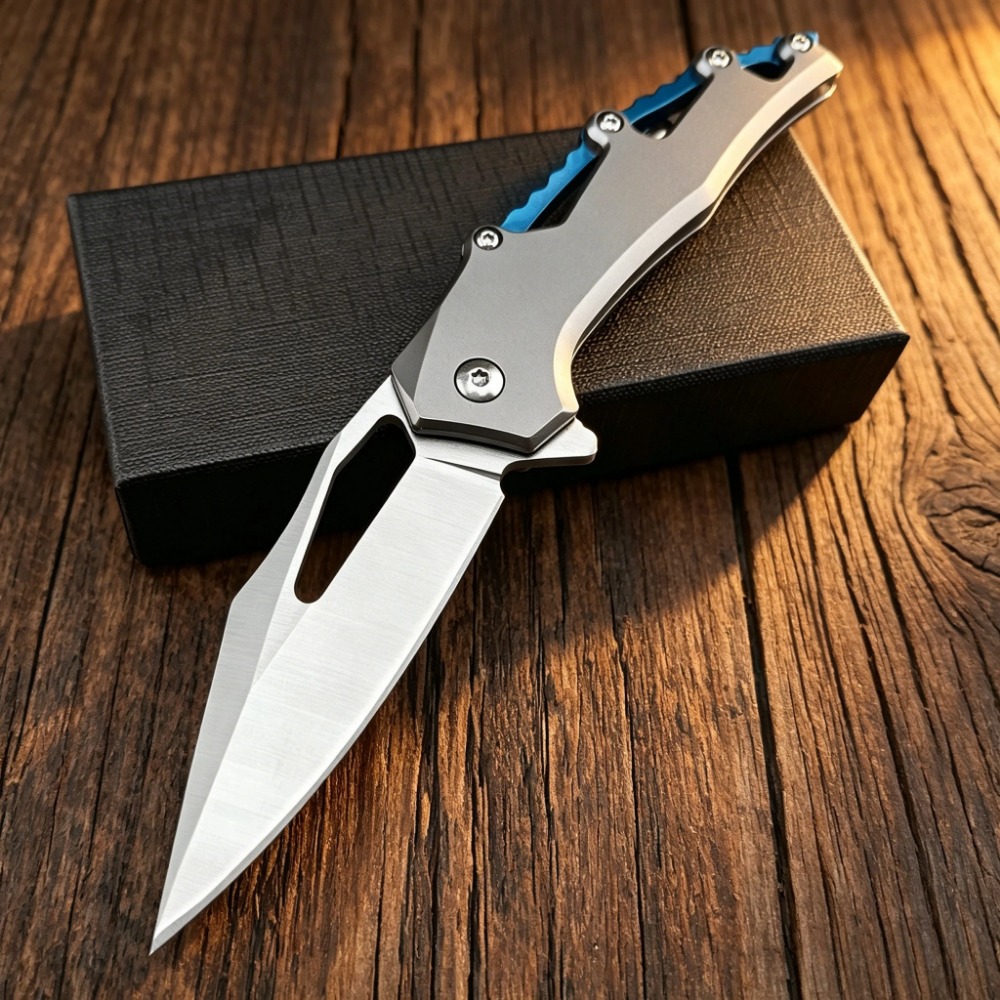 컴팩트 EDC 접이식 칼, D2 스틸 블레이드, T6  - Edc Concealed Carry Knife 리뷰 및 가격