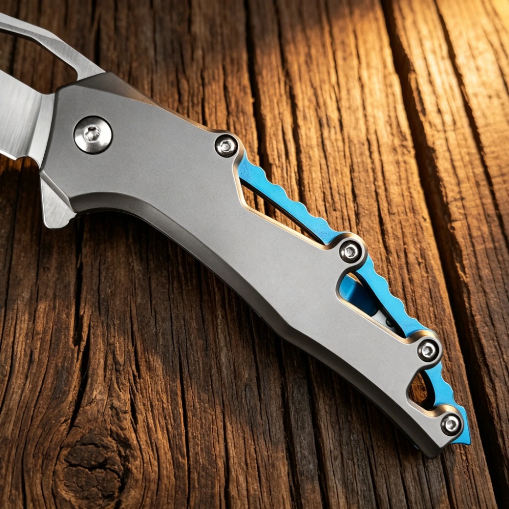 컴팩트 EDC 접이식 칼, D2 스틸 블레이드, T6  - Edc Concealed Carry Knife 리뷰 및 가격