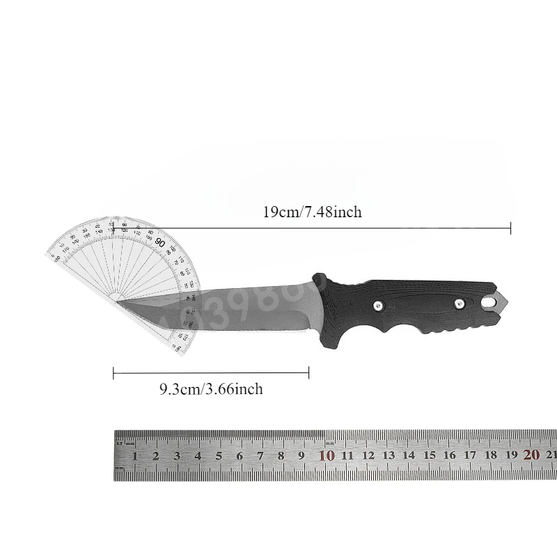 8071 고품질 스테인리스 스틸 직선 나이프 - 440 - Edc Concealed Carry Knife 리뷰 및 가격