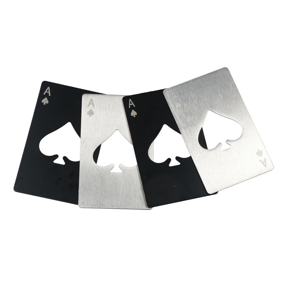 스테인리스 스틸 병따개 실버/블랙 스페이드형 와인 금속 - Multitool Credit Card 리뷰 및 가격